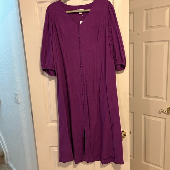 J Jill Midi Dress, NWT, Sz Large - Picture 4 of 7